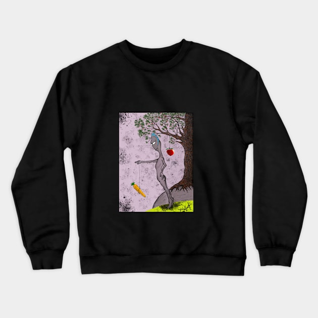 Vegans are everywhere Crewneck Sweatshirt by Wirrr4U